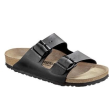 birkenstock arizona black (nero) in materiale birko-flor unisex 42