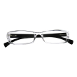 occhiale premontato prontoleggo chic trasparente/blu diottria 1,00