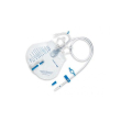rusch sacca urina gamba 3 camere tubo 45 cm 8 pezzi