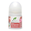 dr organic deodorante melograno antibatterico 50 ml - protezione naturale a lunga durata