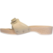 scholl pescura heel original - zoccoli con tacco - taglia 37 sabbia