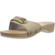 scholl pescura heel original - zoccoli con tacco - taglia 40 sabbia