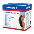 benda adesiva leukotape k per taping fisioterapico larghezza 5 cm lung