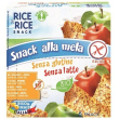 rice&rice snack di riso alla mela biologico senza glutine 6x21 g