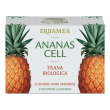 erbamea - ananas cell - tisana biologica 20 bustine monodose - drenante naturale