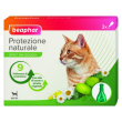 beaphar protezione nturale spot-on gatto antiparassitario 3 x 1ml