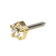 ep gt tiffany 4 mm pearl - orecchino tiffany style con perla sintetica