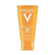 vichy  id&eacute;al soleil  crema viso dry touch spf 30  per pelli miste, grasse e sensibili. emulsi