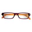 prontoleggo lumina occhiali per lettura rosso/giallo +3.00