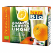 isola bio succo 100% gusto arancia carota limone