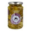 alce nero, carciofini sott'olio biologici, 330 g