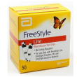 freestyle lite strisce reattive glicemia 50 pezzi
