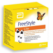 freestyle - lite glicemia strisce confezione 25 pezzi monouso