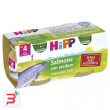 hipp omogeneizzato salmone con verdure 2x80 g