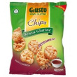 giusto senza glutine chips al barbecue snack salato 30 grammi