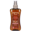 hawaiian tropic olio spray protettivo secco spf15 medio 200ml 200 ml o