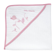 chicco baby moments accappatoio in piquet rosa 0+ mesi