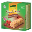 giusto senza glutine cereal snack barretta ai frutti rossi 6x25 grammi