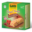 giusto cereal snack frutti rossi senza glutine, 6 x 150 g