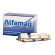 alfamag integratore di magnesio 50 capsule – supporto per sistema nervoso, muscolare e riduzione s