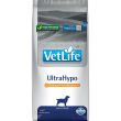 vet life ultrahypo pesce - alimento dietetico completo per cani con intolleranze e dermatiti 12 kg