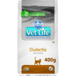 vet life diabetic - alimento completo per gatti diabetici 400 gr