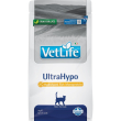 vet life ultrahypo pesce - alimento dietetico completo per gatti con intolleranze alimentari e derma