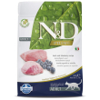 n&d prime agnello e mirtillo - alimento completo per gatti adulti per controllo peso e glicemia 300