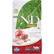 n&d prime adult al pollo e melograno - alimento completo per gatti 1,5 kg