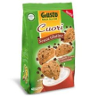 giusto senza glutine cuori frollini con gocce di cioccolato 200 grammi