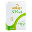 omegor mind - integratore per la mente - 30 capsule - supporto per la cognizione e la funzione cereb