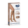 sauber linea classica gambaletto open toe in maglia microrete 70 den colore medio taglia 2