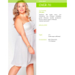 kamila collant over 70 denari (12/15 mmhg) maglia a rete colore playa taglia 5