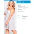 kamila collant over 140 denari (18/20 mmhg) maglia a doppia rete colore playa taglia 5