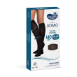 calza uomo cotone 140 denari blu taglia grande - compressione terapeutica per la salute delle gambe