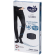 sauber calza uomo q-skin 140 den colore blu taglia m