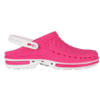 wock clog zoccoli in mma fucsia/bianco 37/38