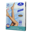 sauber linea classica 13-17 mmhg autoreggente microrete 70 denari colore neutro beige taglia 3