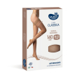 sauber linea classica - calza autoreggente maglia microrete 140 den (18-22 mmhg) taglia 5 colore ner