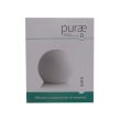purae - lampada ultrasuoni in vetro aura sfera confezione 1 pezzo