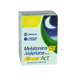 melatonina e valeriana act per i disturbi del sonno 60 compresse - linea-act
