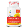 optima colour of life omega 3-6-9 total benefits 60 compresse - integratore antiossidante