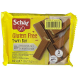 schar twin bar wafers ricoperti di cioccolato al latte 3 pezzi da 21,5 g