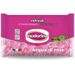 salviette inodorina rose 40pz acqua di rosa minsan 924548530