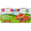 hipp biologico - 2 vasetti al ragù di manzo da 80 g