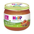 hipp biologico baby sugo ragù di manzo 2x80 g