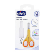 chicco forbicine punte arrotondate arancio