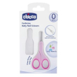 chicco forbicine rosa con punta arrotondata