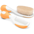 chicco spazzola e pettine arancio per bambini 0m+