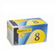 ago per penna da insulina novofine gauge 30 lunghezza 8 mm 100 pezzi
